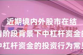 近期境内外股市在结构性行情阶段背景下中杠杆资金的投资行为常见